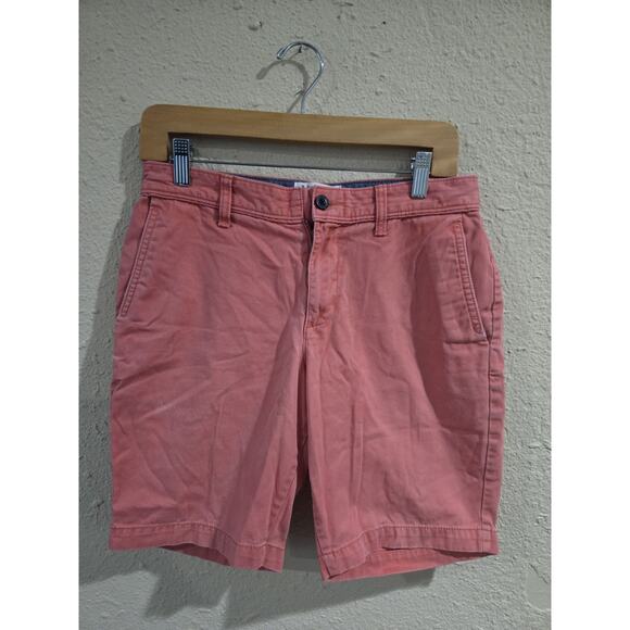 PENGUIN By Munsingwear, 100% Cotton Flat Front Shorts, Pink, Size 29 - Picture 1 of 5